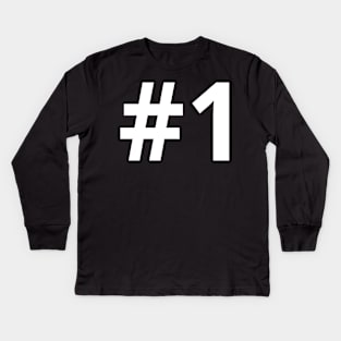 Number One Kids Long Sleeve T-Shirt